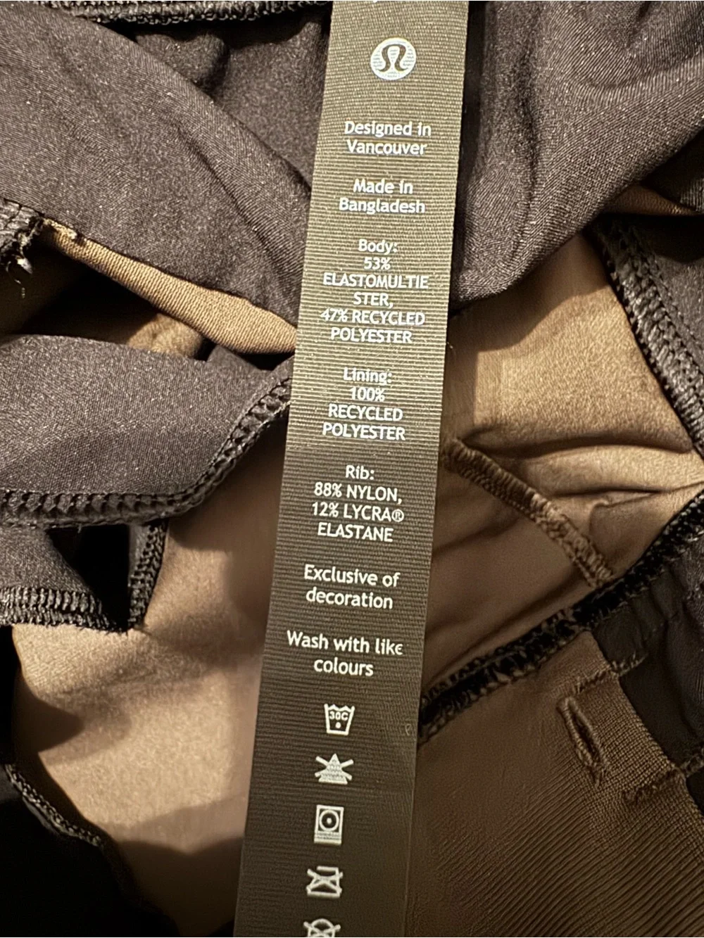 lululemon athletica Olive Brown Men's Jogger Pants